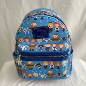 Loungefly Disney Frozen Blue Mini Backpack